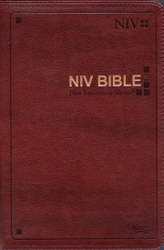 영문 NIV성경(대/단본/색인/지퍼)-다크브라운