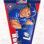 이반 로드리게스 MLB 페넌트[텍사스 레인저스] 정품 기념품