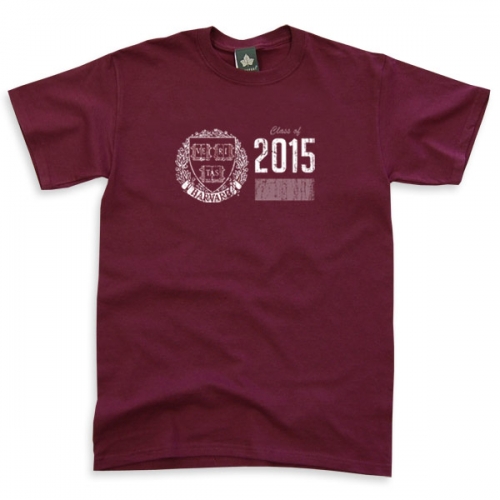 미국 하버드 대학 클래스 2015 티셔츠-크림슨[HARVARD 아이비리그 대학교 정품