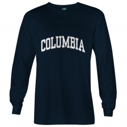미국 컬럼비아 대학 클래식 롱슬리브 티셔츠-네이비/그레이[COLUMBIA] 아이비리그 대학교 정품