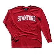 미국 스탠포드 대학 클래식 롱슬리브 티셔츠-그레이/레드[STANFORD 명문사립 대학교 정품