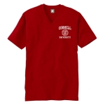 미국 코넬 대학 스칼러쉽 브이넥 티셔츠-레드[CORNELL] 아이비리그 대학교 정품