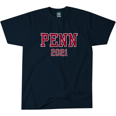 미국 유펜 대학 클래스 2021 티셔츠-네이비[U PENN] 아이비리그 대학교 정품