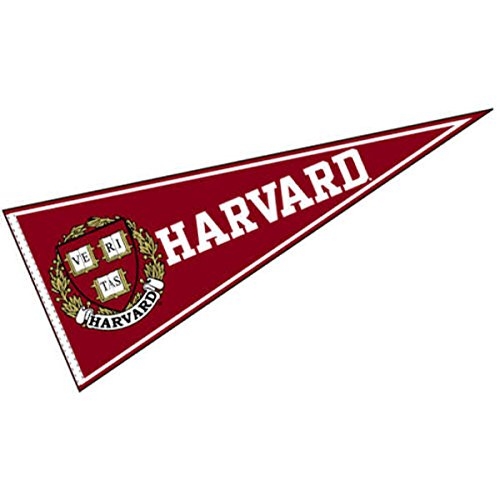 미국 하버드 대학 페넌트-엠블렘형[HARVARD] 명문사립 대학교 정품 기념품